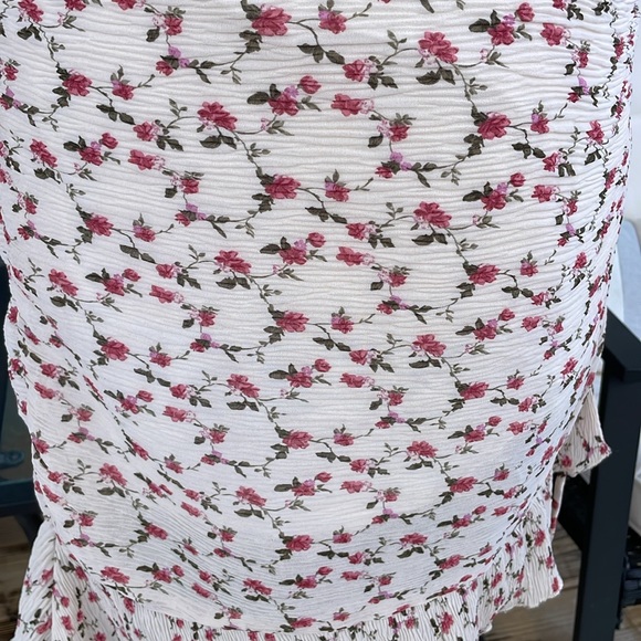 Lulus Vintage Floral Mini Skirt (Size: Small) - Picture 2 of 8